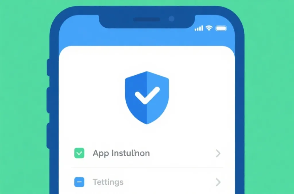iOS设备管理与信任设置步骤示意图